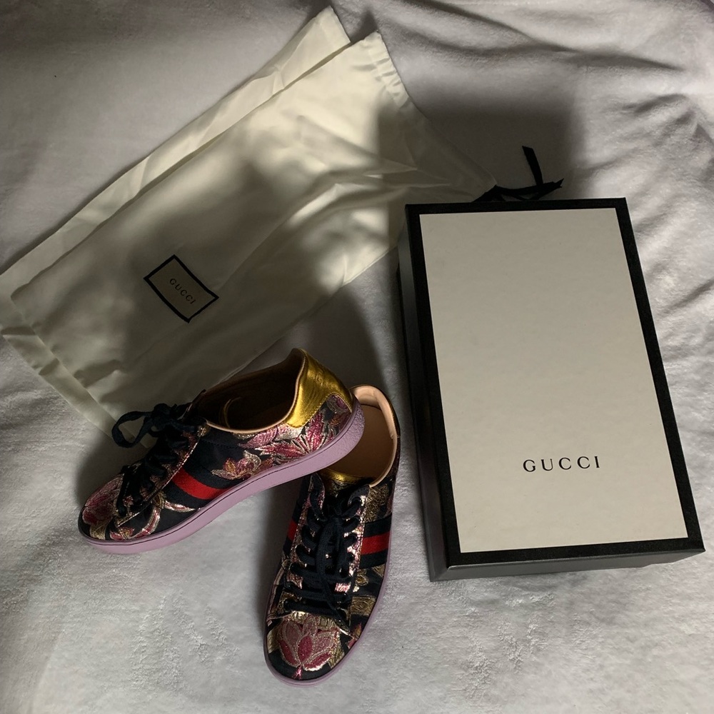 Gucci Multi Color Sneakers Size 37
